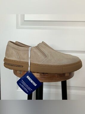 NEW Birkenstock Oswego Suede Leather SlipOns Women EU 38 US 7-7.5 Shoes 2026-421